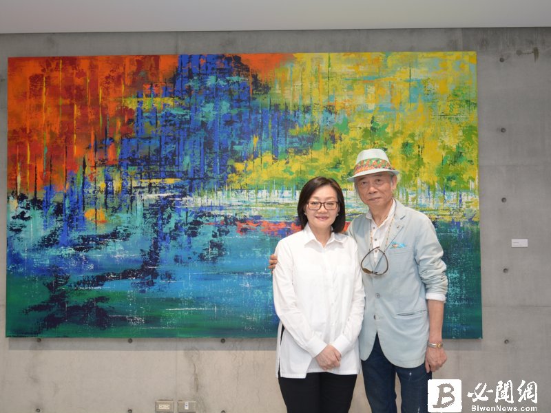 崇友文教基金會攜手國際藝術家彭雄渾舉辦「燦爛人生Life in Color」特展。（資料照）