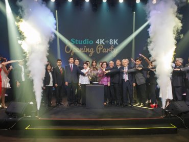 TBC、媒體棧、鴻海、夏普四強攜手引領台灣進入8K視界