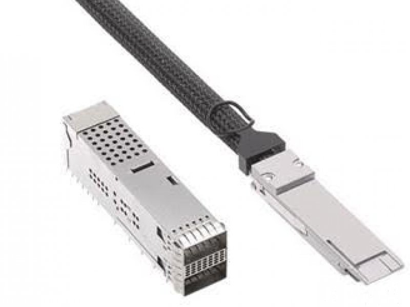TE Connectivity推出QSFP-DD連接器、外殼和纜線組件 資料傳輸速率高達400 Gbps。（資料照）