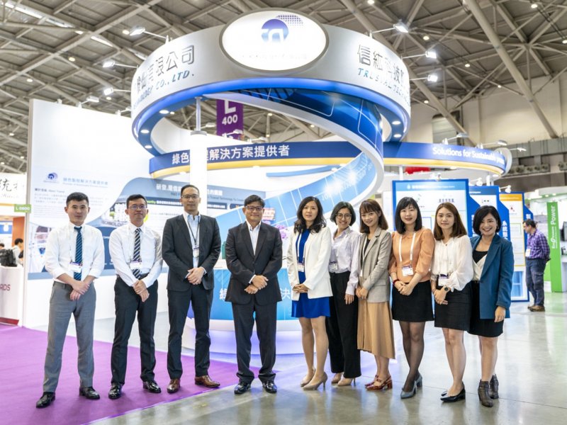 信紘科參加2019 SEMICON Taiwan  展現綠色製程研發創新能量。（資料照）