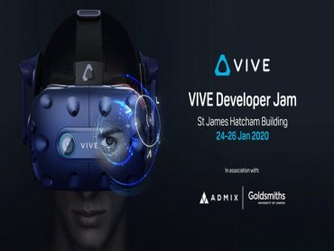 HTC、倫敦大學金匠學院與Admix攜手合作 「倫敦VIVE開發者大賽」月底開跑