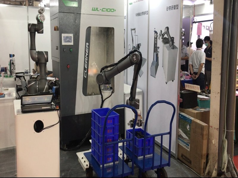 達明攜手旺立精機 推出CNC加工機整合協作型機器人的最佳解決方案。（廠商提供）