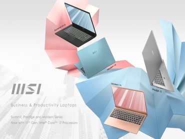微星進軍商務筆電市場 Summit、Prestige和Modern三大系列強勢登場