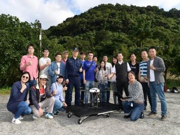 基隆攜手工研院進行無人機智慧巡航  偏郊巡查聰明有效率