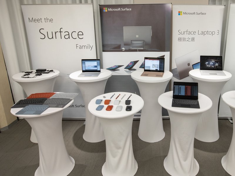 微軟 Surface Hub 2S 在台正式上市。（廠商提供）