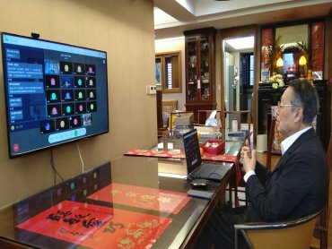 防疫靠科技 施振榮呼籲全民補破口 力推台版視訊系統實現WFH