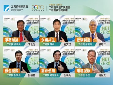 工研院首度線上舉行院慶