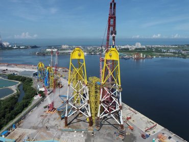 中鋼旗下興達海基攜手國內供應鏈 奠立離岸風電水下基礎國產化里程碑