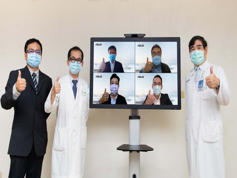 華碩、中山附醫推智慧健康管理APP AI推薦看診科別、預約慢箋取藥。（廠商提供）