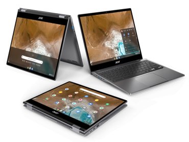 宏碁Chromebook 取得2021年第四季全球市佔冠軍