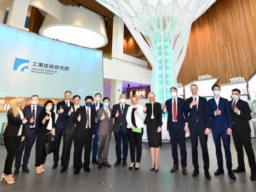 立陶宛代表團參訪工研院 合作建立半導體產業能量