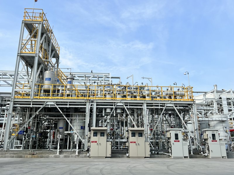 經濟部攜手台塑 建立首座「二氧化碳捕捉及再利用」示範場域 帶動淨零轉型破億投資。（廠商提供）