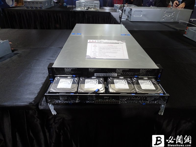 TrendForce：Dell、HPE、Inspur陸續下修 2023年全球伺服器出貨量年增率降至1.31%。（資料照）
