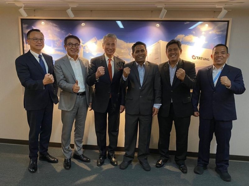 大同與印尼商務代表團 交流數位與能源轉型商機。（廠商提供）