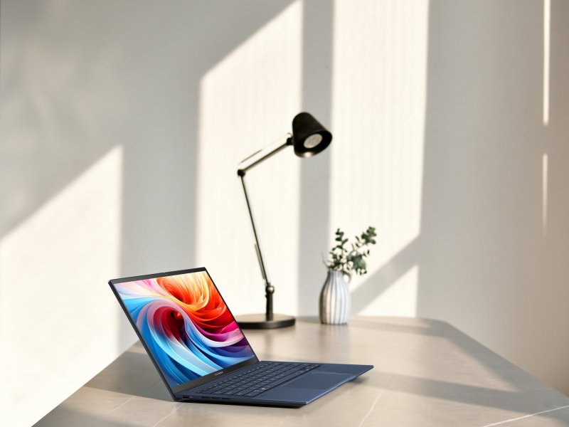 華碩Zenbook AI筆電 極「智」效率新生活。（華碩提供）
